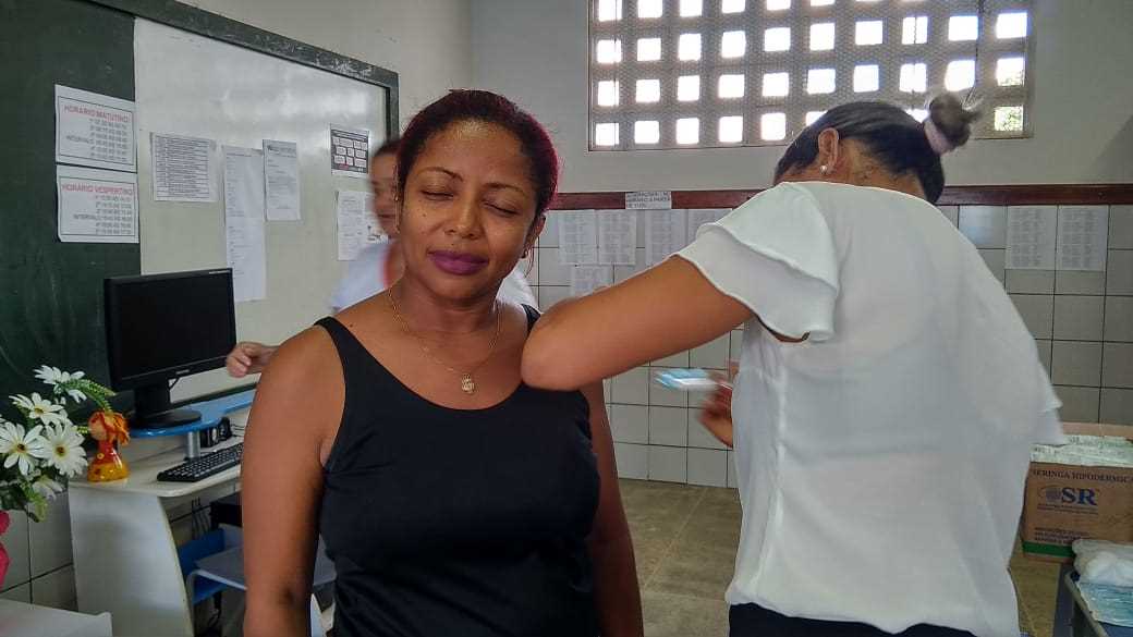 Camacã: Campanha de Vacinação contra Influenza (Gripe) alcança professores da rede pública 
